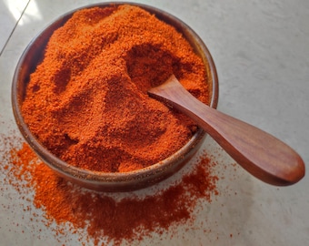 Organic Red Chili Powder - Lal Mirch Powder - Indian Spices - Homemade