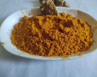 100% Organic Amba Haldi Powder / Curcuma Aromatica Herbs Powder  • Curcuma aromatica