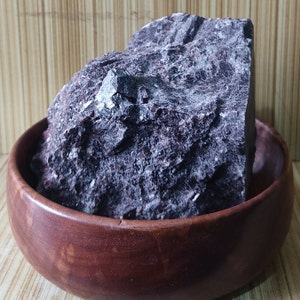 Roca de sal negra india pura Kala Namak