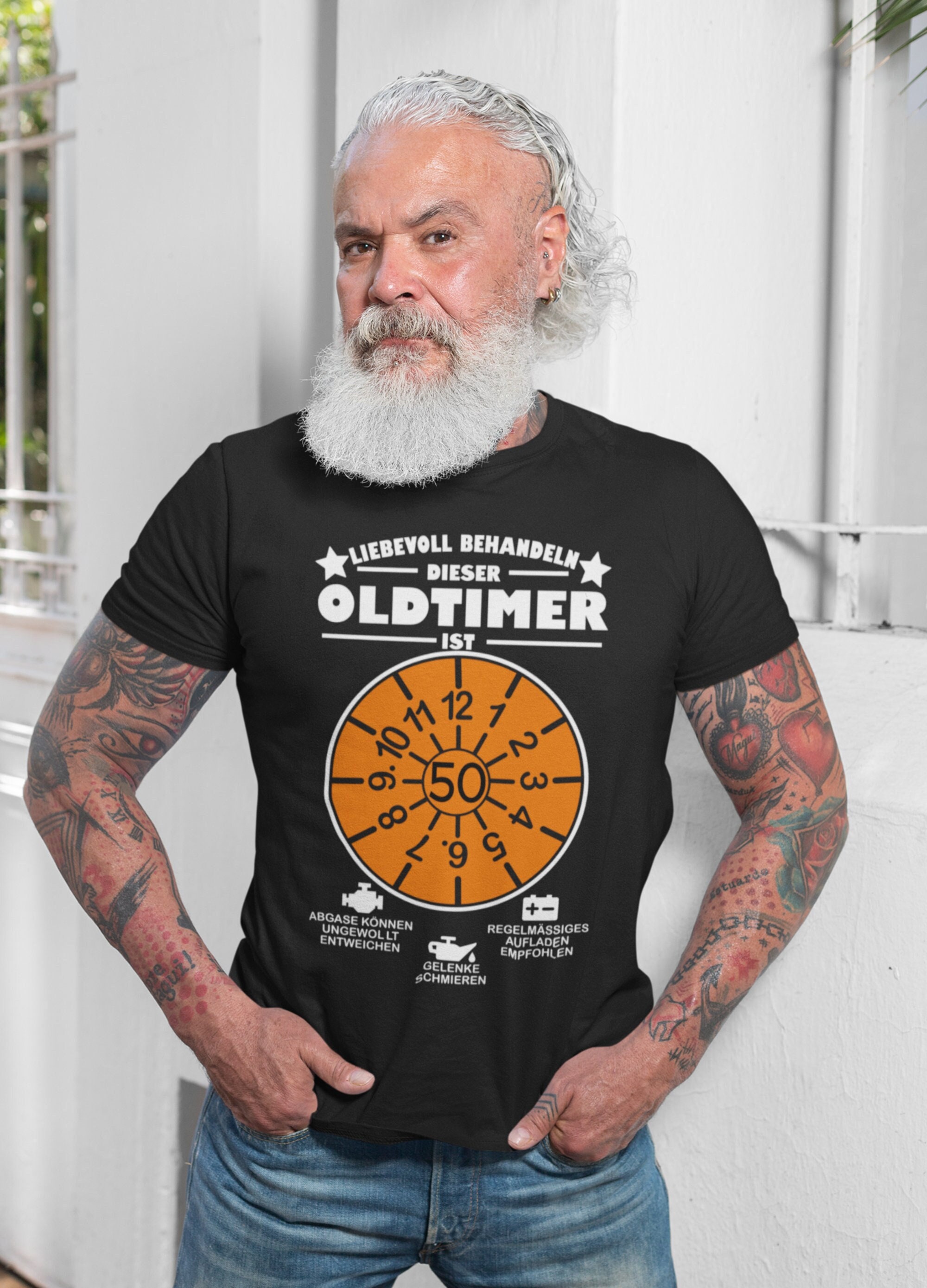 Compleanno T-Shirt - Oldtimer Anno 1959 - Divertenti Uomini Regalo Stampato - Foto 4