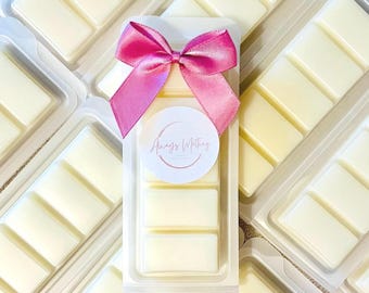 Coconut & Lemongrass Wax Melts | Fresh Soy Snap Bars Home Fragrance Gift.