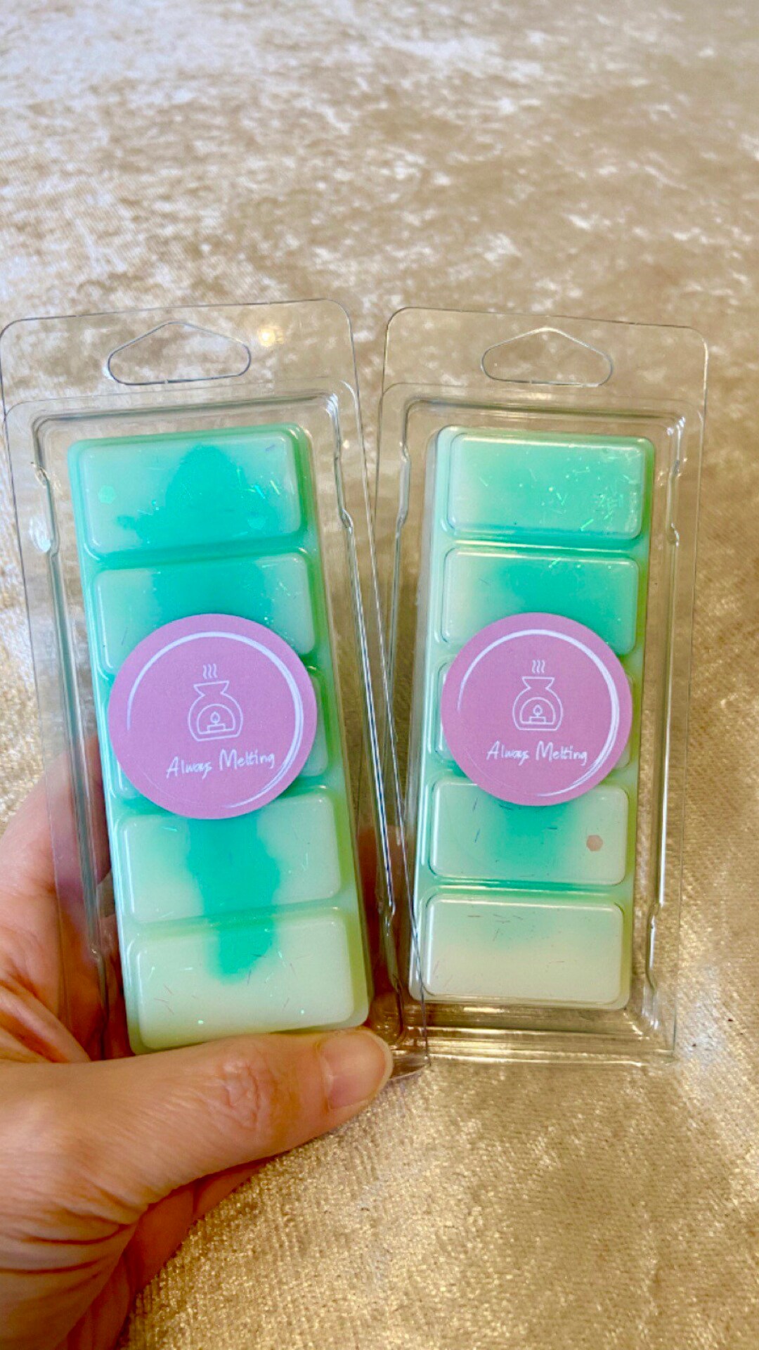 Leonora Frosted Eucalyptus Wax Melts Wax Melt Snap Bar Soy Etsy