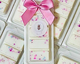 North Pole Buttercream Wax Melts | Soy Snap Bars | Christmas Wax Melts.