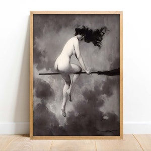 Départ pour le Sabbat - Albert Joseph Pénot - plakat cyfrowy - plik do pobrania