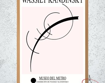 Wassily Kandinsky Poster - Abstract Art Printable Room Decor - Instant Download