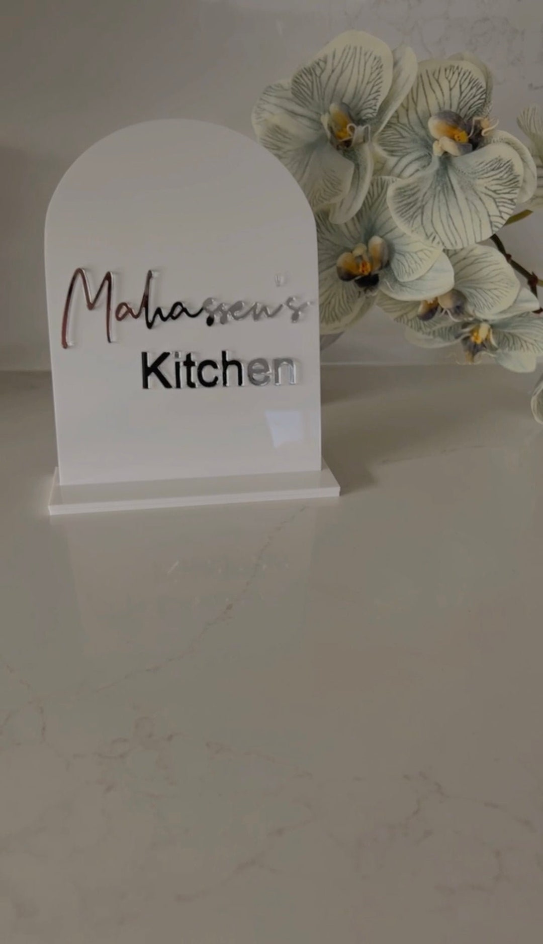 Kitchen Sign Rsa Personalised Kitchen Sign - Etsy