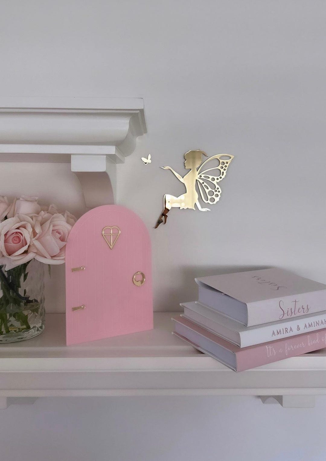 Acrylic Fairy Door & Fairy Decal - Etsy