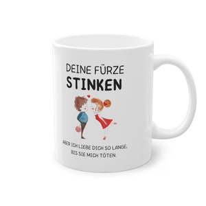 Witzige Kaffeetasse Mit Denglisch-Spruch - 330 Ml Keramik, Spülmaschinenfest, Beidseitig Bedruckt