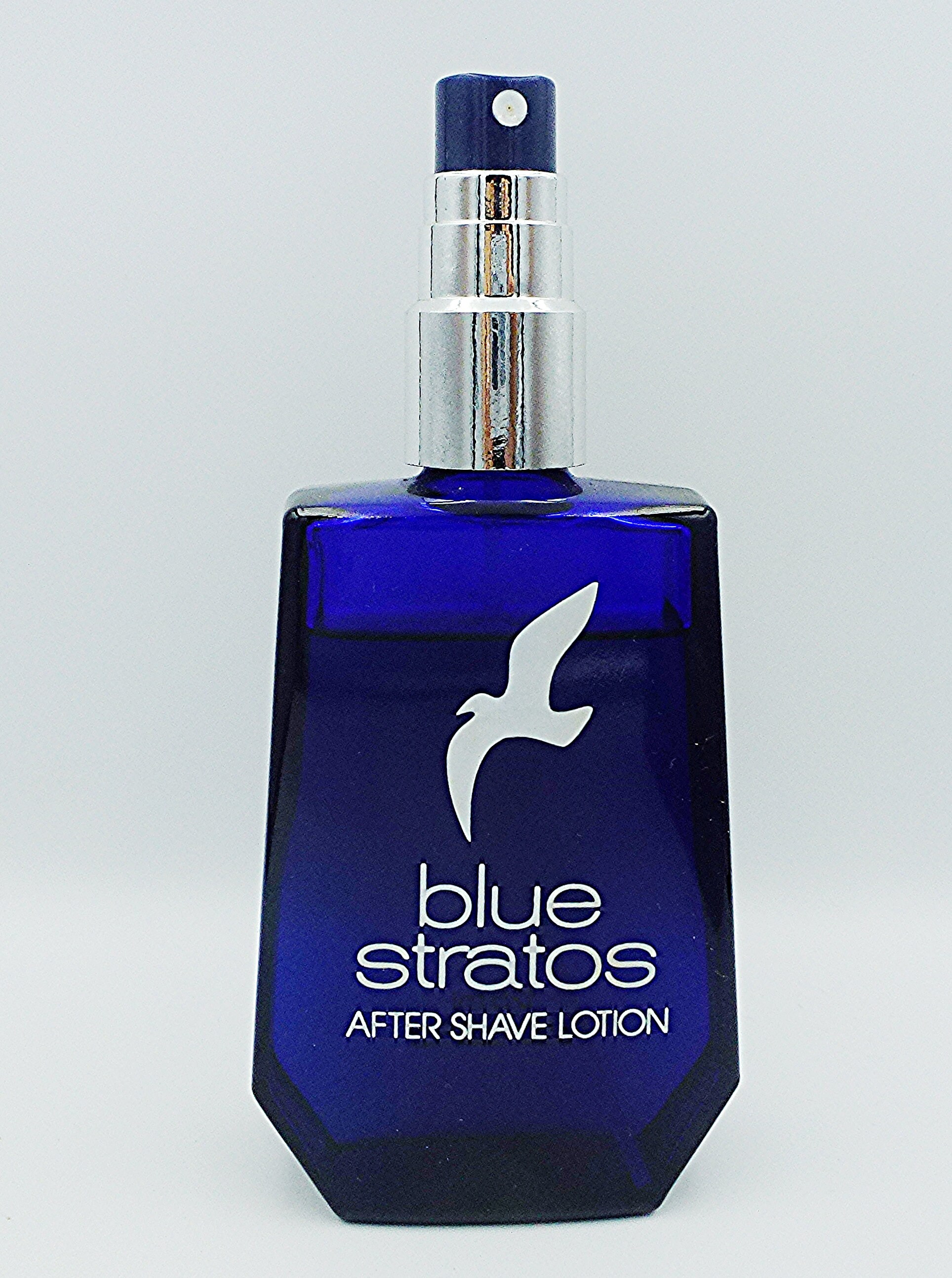 Blue stratos online aftershave review