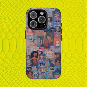 Colorful Character Phone Cases Tough Cases Gift Cartoon Phone Cover, Fun Mobile Accessories Unique Design Cases Bestseller 2025 Freeshipping