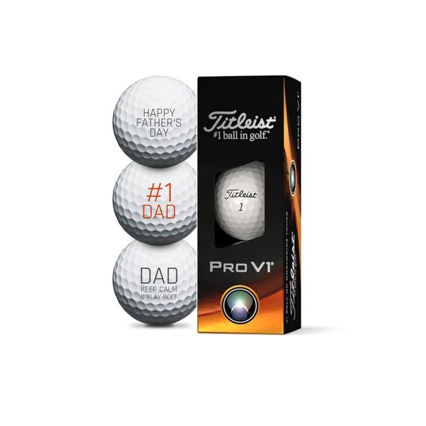 Titleist Pro V1 | Golfbälle - 3er Pack - Vatertag/Fathersday Edition