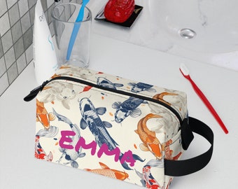 Bolsa de maquillaje personalizada / Bolsa cosmética para mujeres / Propuesta de regalos de dama de honor / Regalo de cumpleaños para mejor amiga / Bolsa de maquillaje de viaje Bolsa de aseo