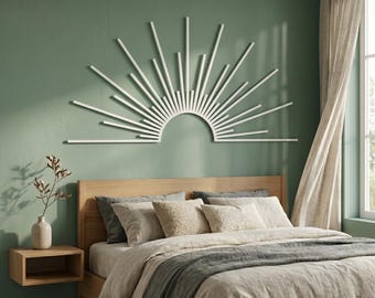 Sun Metal Wall Decor, Sun Wall Art, Sun Decor, Sunrise Wall Hanging, Sunrise Art, Beach Decor, Wall Art, Wall Decor, Room Decor, Home Decor