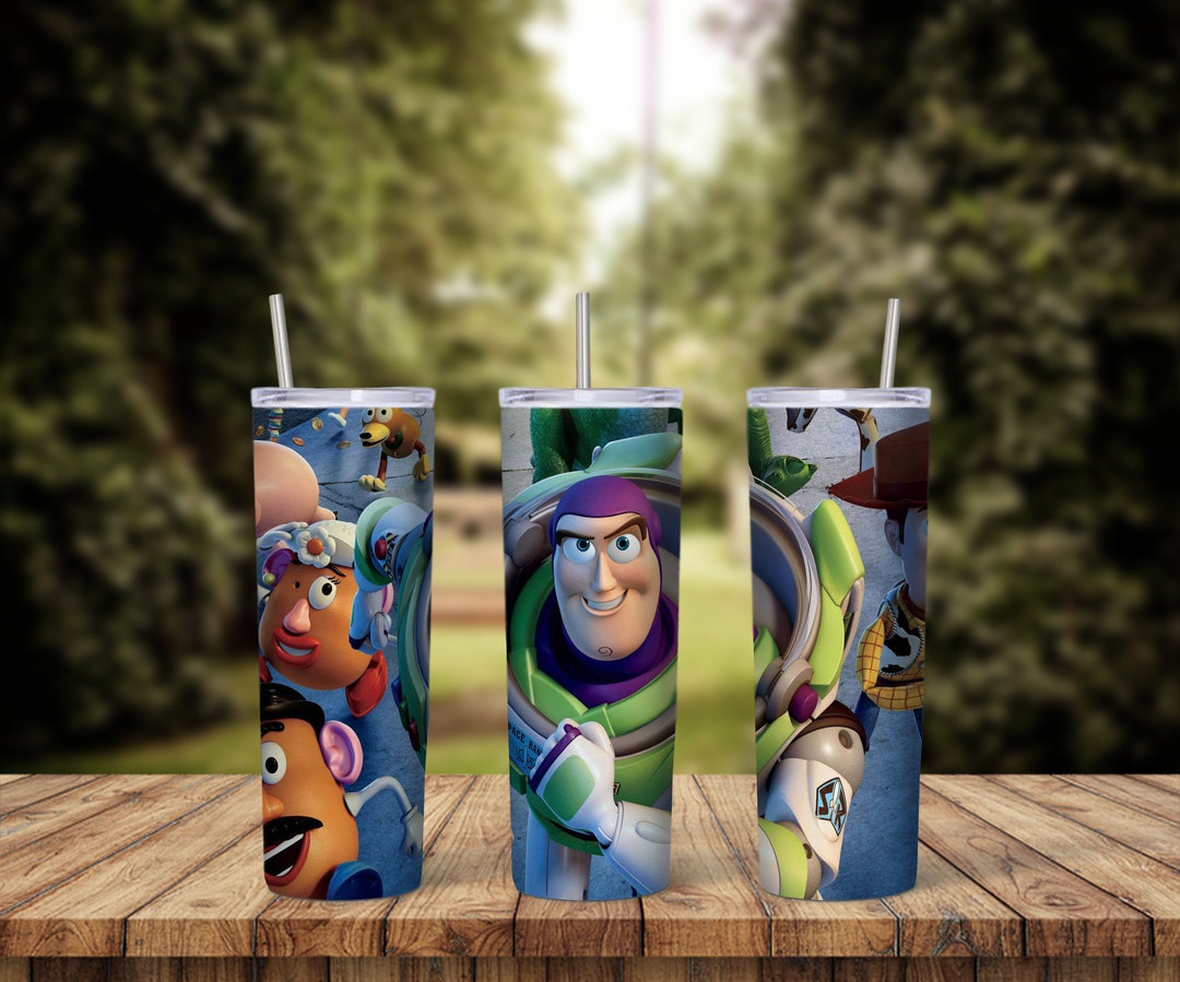 Toy Story Tumbler Design 20 Oz Skinny Tumbler Design Etsy
