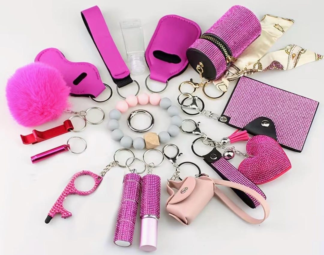 Deluxe Safety Keychain Sets - Etsy