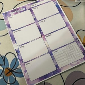 Weekly Planner Notepad