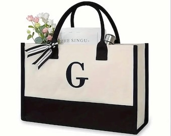 Personalized Canvas Tote Bag