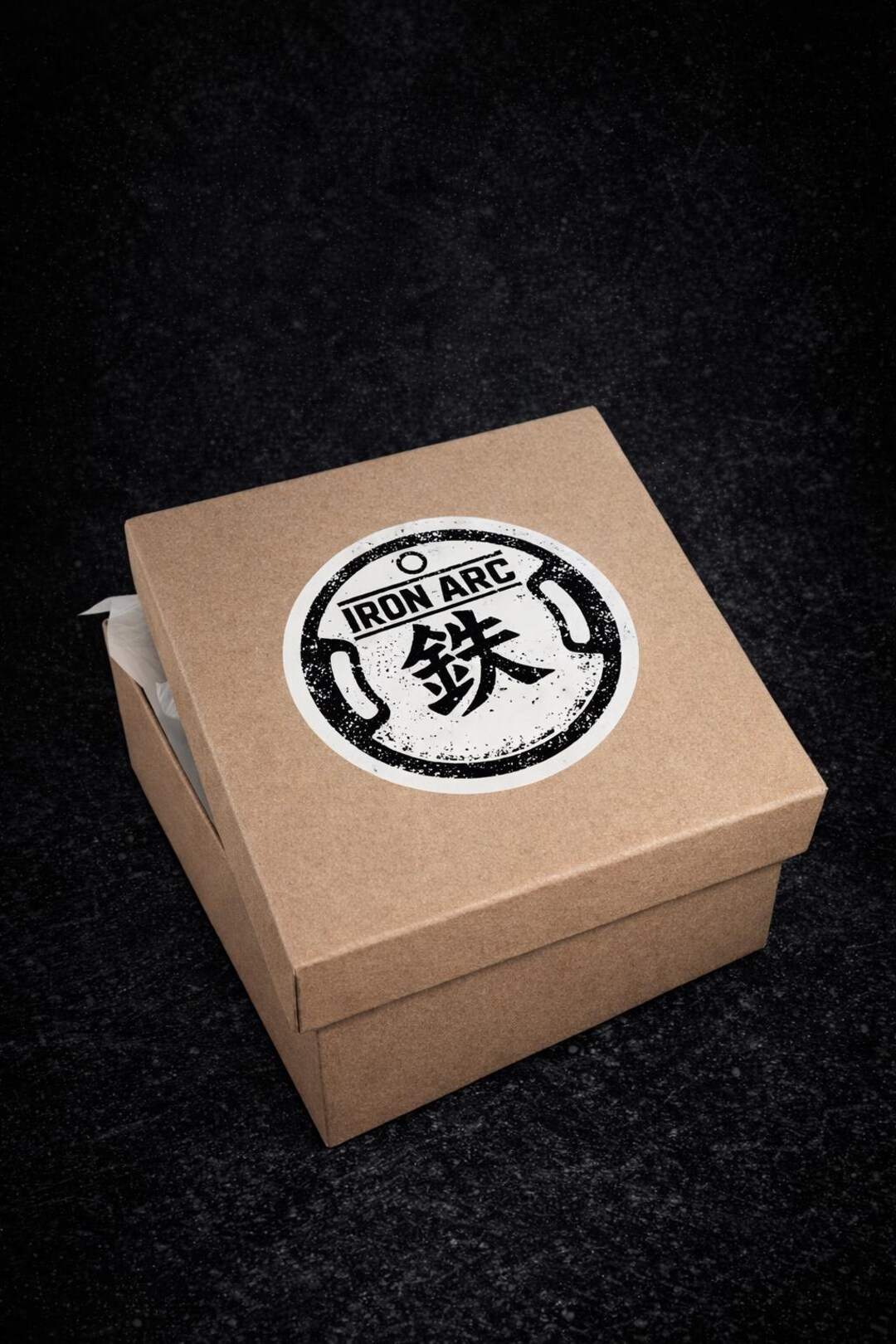IRON ARC - Official Logo Sticker | Waterproof Vinyl Decal | Gym Laptop ...