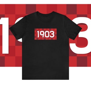Aberdeen FC Retro 1990 Football Kit Inspired T-shirt