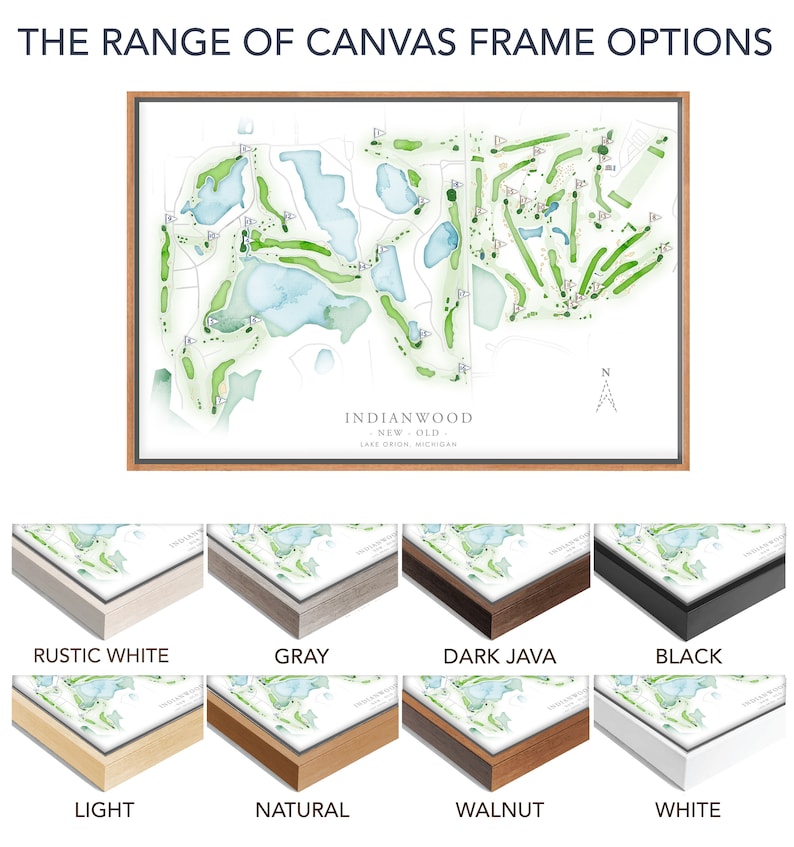 Indianwood Golf Course Map MI Golf Club Course Layout Fathers Golf