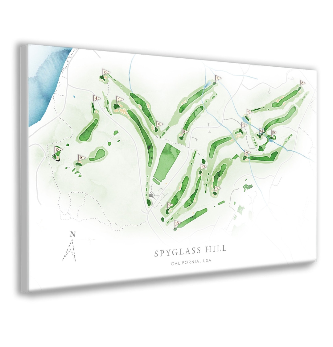 Spyglass Hill Golf Course Map California Golf Course Layout Sporty Spyglass Hill Golf Course Map California Golf Course Layout Sporty