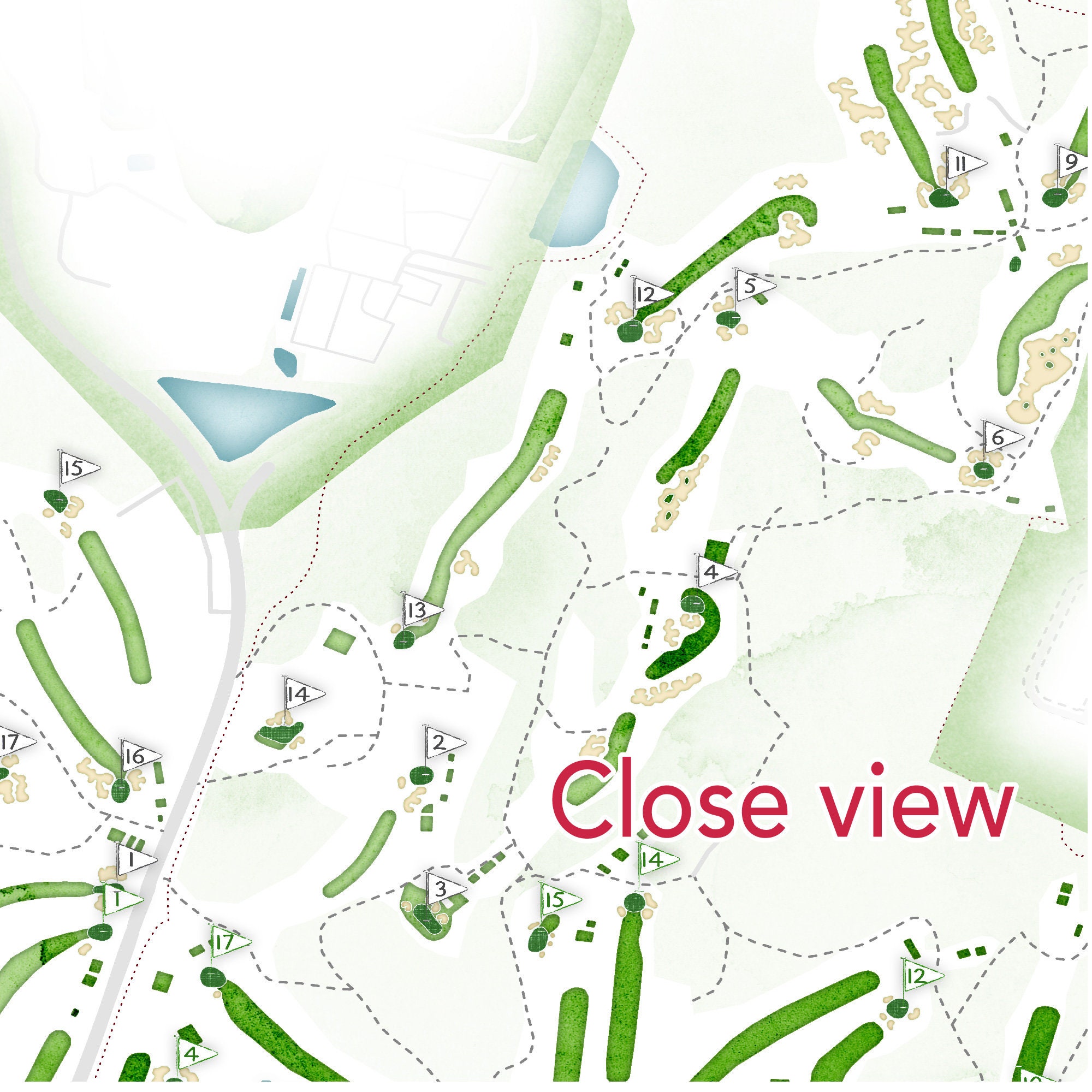 Bethpage State Park Golf Course Map Layout of All 5 Courses Long Bethpage State Park Golf Course Map Layout of All 5 Courses Long