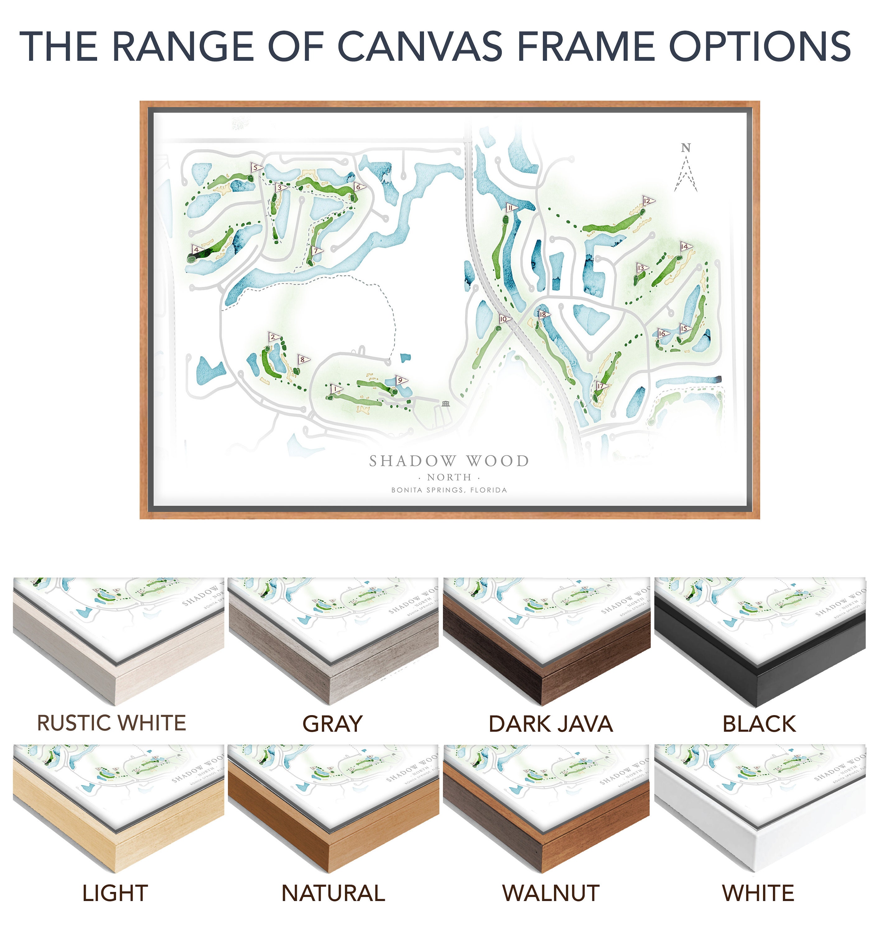 Shadow Hawk Course Layout Shadow Wood Golf Course Map Layout of North Course, Florida Golfer ...