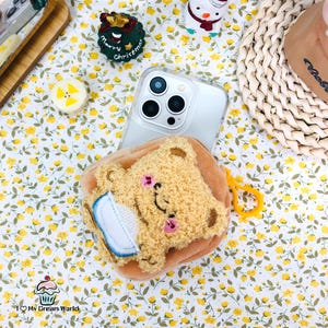 Butter Bear Dolls Handyhülle passend für Samsung A56 A36 A16 S24 S25 Ultra FE, iPhone 16 16 15 14 13 Pro Max, Google Pixel 7 8 9 9A Pro XL