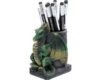 Wyrm Dragon Pen Pot 10.6cm