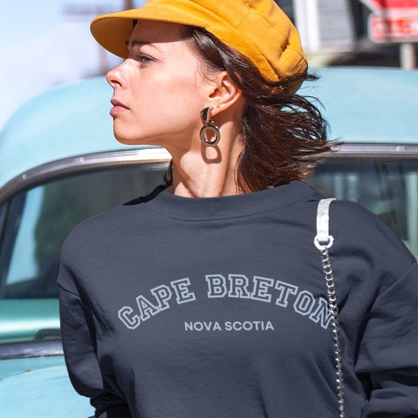 Cape Breton Sweatshirt | Nova Scotia, Canada | Nova Scotia Shirt | Cape Breton Shirt | Cape Breton Gift | Cabot Trail Shirt Gift Souvenir
