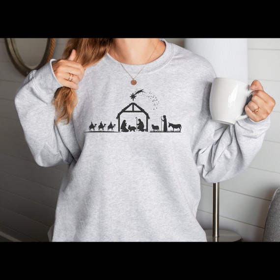 Nativity sweatshirt top