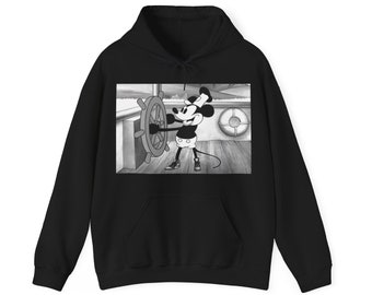 Steamboat Willie in Sneakers - Unisex Hoodie