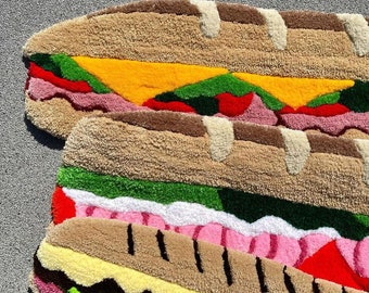 Custom Sandwich Tufted Rug - Choose Your Own Fillings!