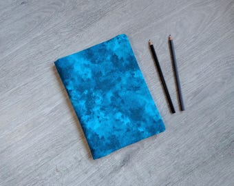 Sparkly Reusable A5 Notebook Cover - Handmade Eco Stationery