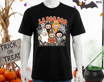 Halloween T-shirt, Spooky Cartoon Monster Graphic Tee