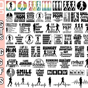 running svg png bundle runner female svg png bundle jogging svg png bundle jogger silhouette vector clipart cricut bundle