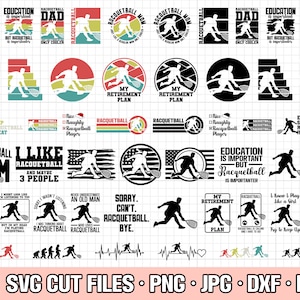racquetball svg bundle cricut racquetball png bundle racquetball shirt design bundle eps dxf jpg clipart vector free commercial use