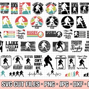 bundle di rugby in formato svg cricut bundle di rugby png bundle di design della maglietta da rugby eps dxf jpg clipart vettoriale gratuito per uso commerciale
