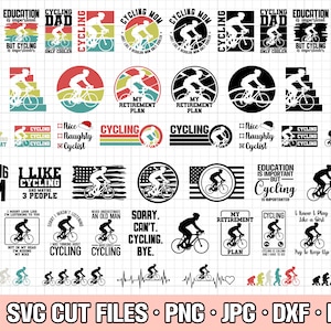 fietsen svg bundel cricut fietsen png bundel fietsen shirt ontwerp bundel eps dxf jpg clipart vector gratis commercieel gebruik