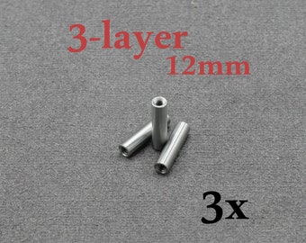 Goupilles, pivots, axes - acier inoxydable trempé 3 x 12 mm M2 - pour 3 couches - SAK MOD - sakmodparts