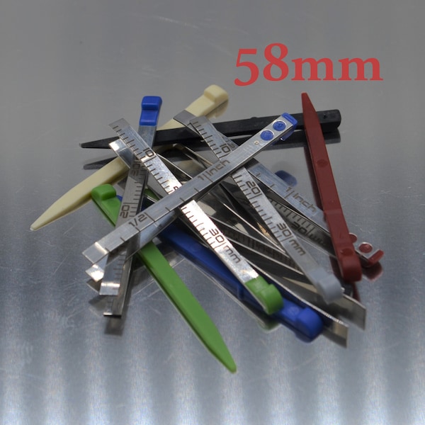 Lasergesneden pincet + tandenstoker klein (voor 58 mm) - SAK MOD