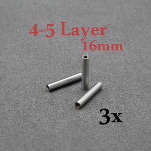 Pins, pivots, axles - hardened stainless steel 3 x 16 mm M2 - for 4-5 layers - SAK MOD - sakmodparts