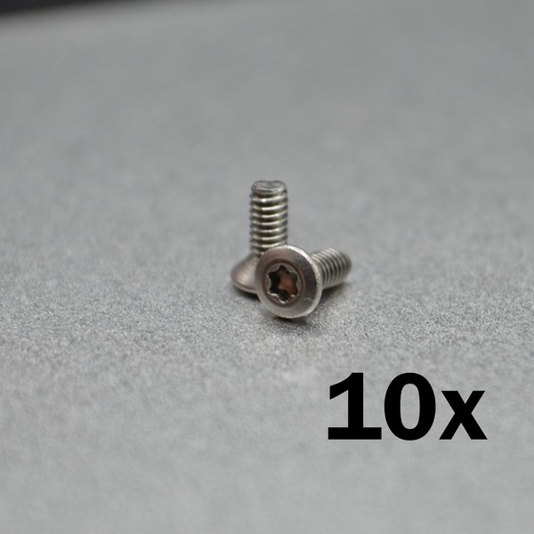 Screw pan head / countersunk head stainless steel screws Torx M2x5mm TX6 - SAK MOD