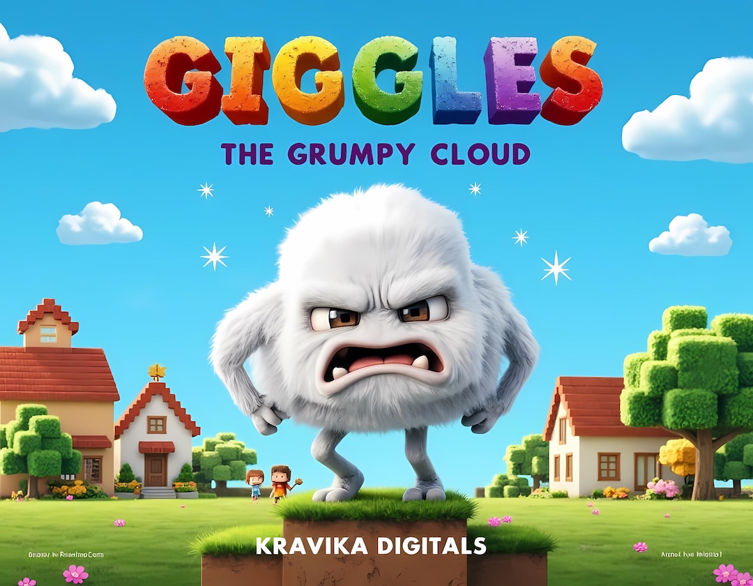 Giggles the Grumpy Cloud| Read-aloud Storybook With Extra Fun ...