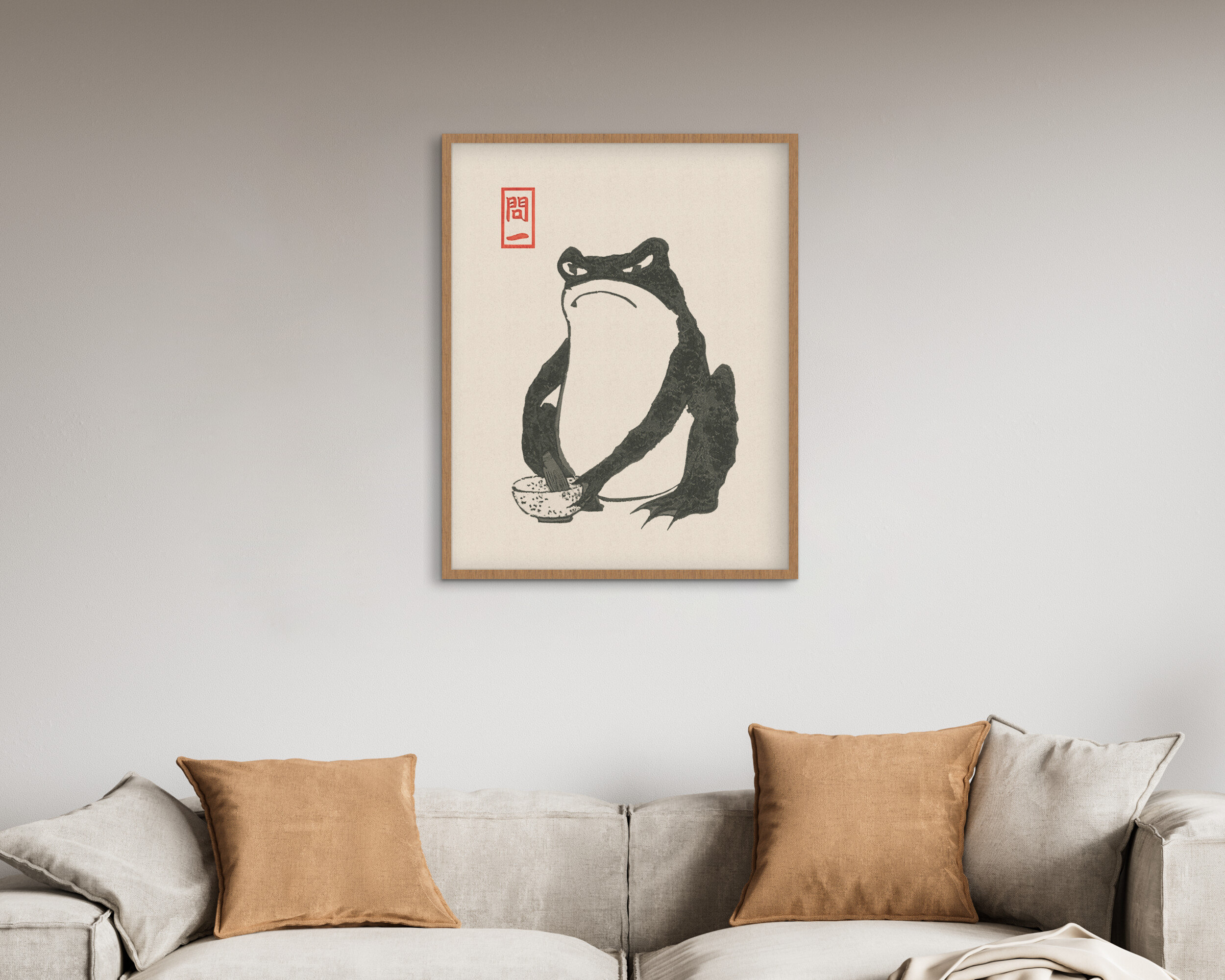 Set of 3 Japanese Frog Prints Japanese Arts Matsumoto Hoji Matsumoto ...