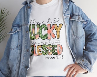 Simply Blessed T-Shirt: Inspirational Graphic Tee, Positive Vibes