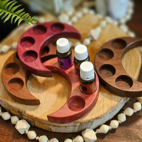 15ml Essential Oil Holder, Essential Oil Shelf, Aroma Therapy display, Essential oil storage, essential oil gift, Oil organizer