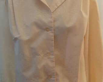 Vintage Bluse m50/L VEB DAMENMODE AUERBACH