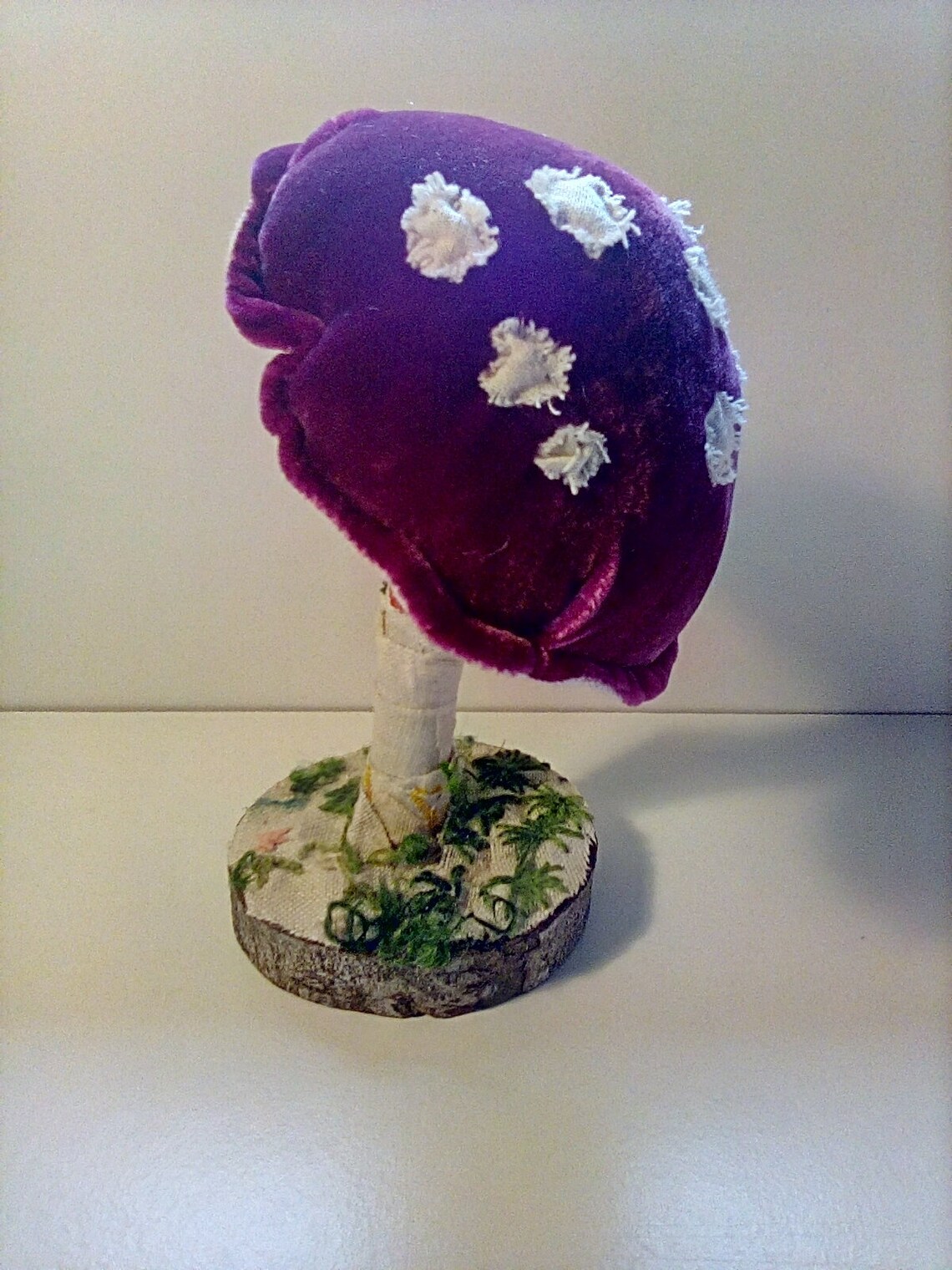 Pink Velvet Toadstool Mushroom Fungi - Etsy