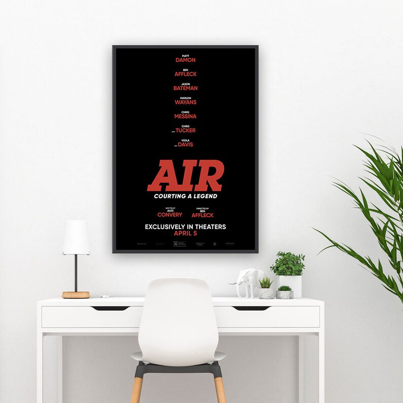 AIR Movie Poster High Quality Canvas Art Print Room Decoration Gift Art